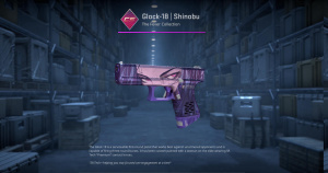 Glock-18 | Shinobu (Field-Tested) Screenshot