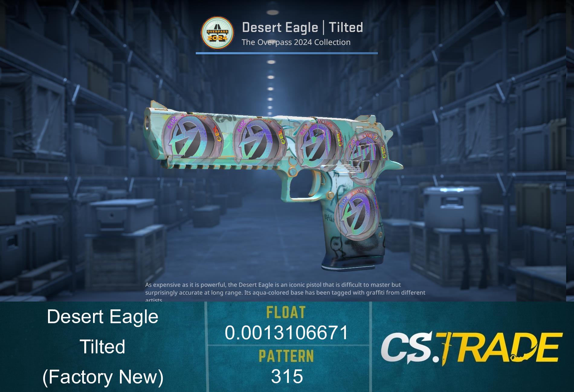 Desert Eagle | Tilted (Factory New) Screenshot