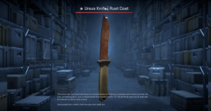 ★ Ursus Knife | Rust Coat (Battle-Scarred) Screenshot