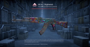AK-47 | Nightwish (Battle-Scarred) Screenshot