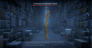 ★ Navaja Knife | Safari Mesh (Field-Tested) Screenshot