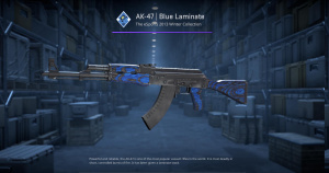AK-47 | Blue Laminate (Factory New) Screenshot