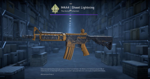 M4A4 | Sheet Lightning (Factory New) Screenshot