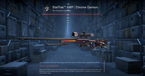 StatTrak™ AWP | Chrome Cannon (Field-Tested) Screenshot