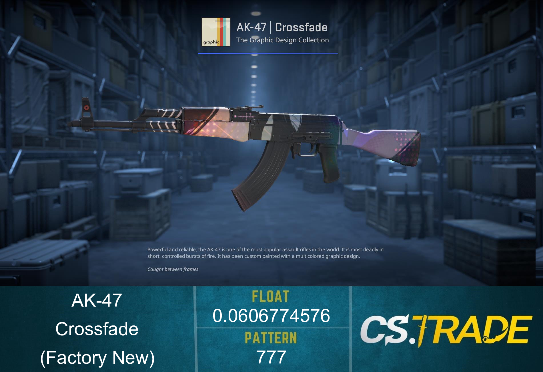 AK-47 | Crossfade (Factory New) Screenshot