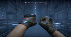 ★ Moto Gloves | 3rd Commando Company (Well-Worn) Screenshot