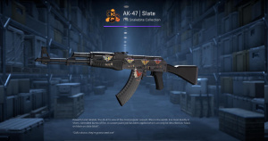 AK-47 | Slate (Minimal Wear) Screenshot