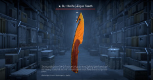 ★ Gut Knife | Tiger Tooth (Factory New) Screenshot