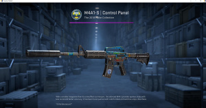 M4A1-S | Control Panel (Well-Worn) Screenshot