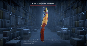 ★ Gut Knife | Case Hardened (Minimal Wear) Screenshot