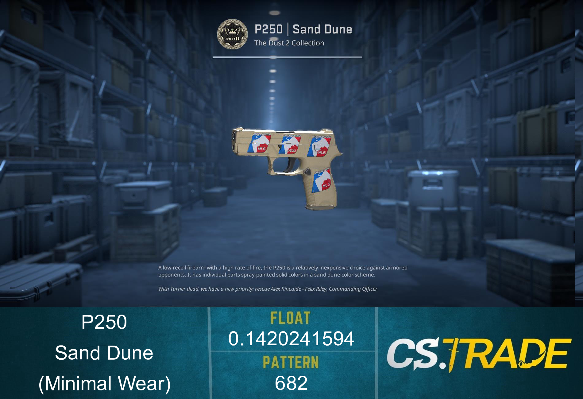 P250 | Sand Dune (Factory New) Screenshot