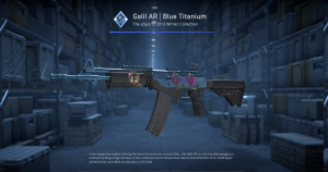 Galil AR | Blue Titanium (Factory New) Screenshot