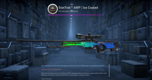 StatTrak™ AWP | Ice Coaled (Well-Worn) Screenshot