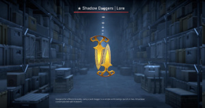 ★ Shadow Daggers | Lore (Field-Tested) Screenshot