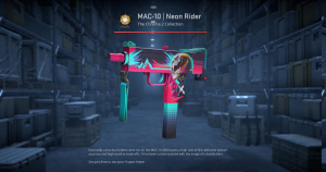 MAC-10 | Neon Rider (Minimal Wear) Screenshot