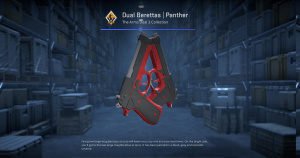 Dual Berettas | Panther (Field-Tested) Screenshot