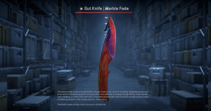 ★ Gut Knife | Marble Fade (Factory New) Screenshot