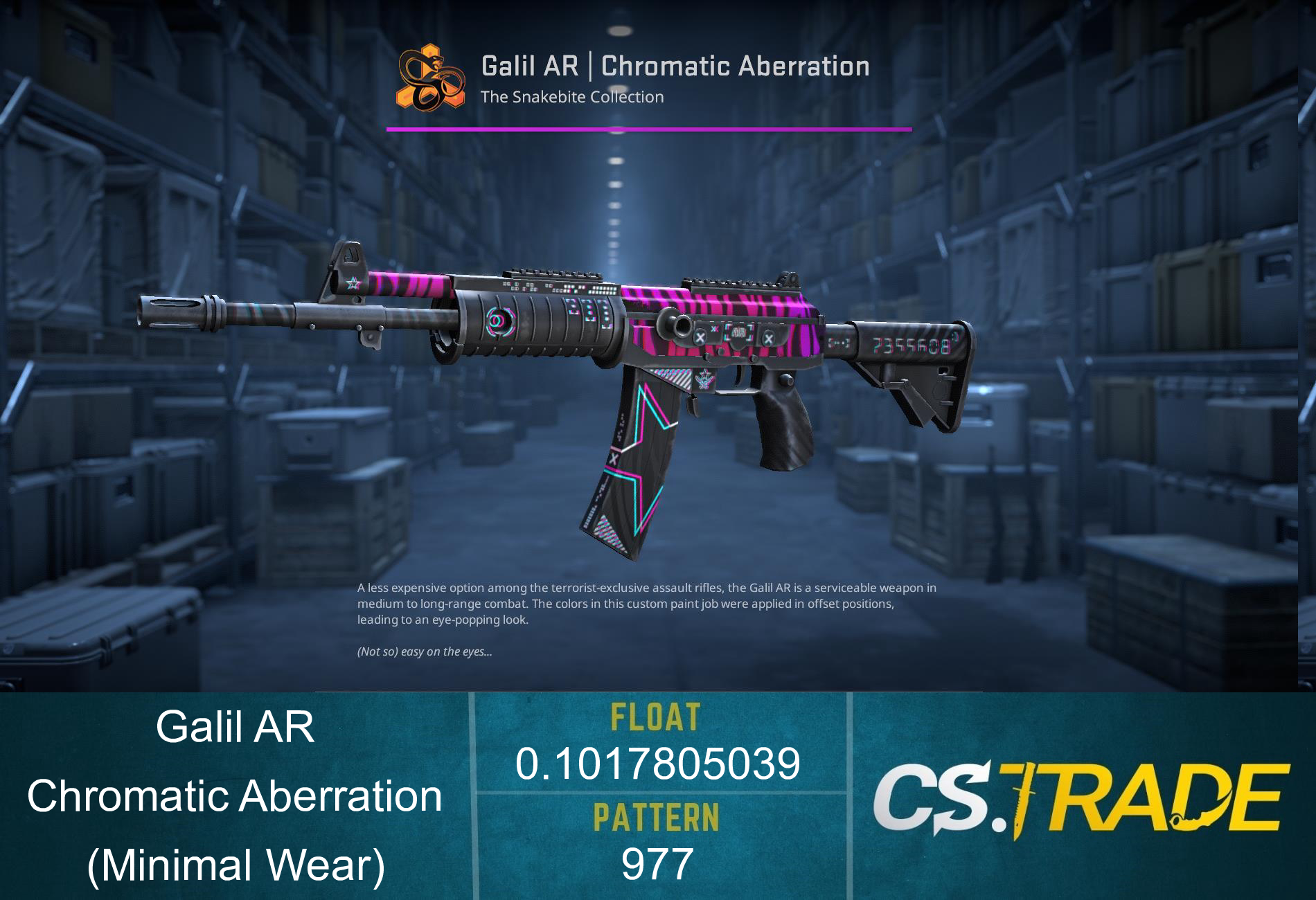 Galil AR | Chromatic Aberration (Minimal Wear)
