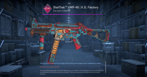 StatTrak™ UMP-45 | K.O. Factory (Field-Tested) Screenshot