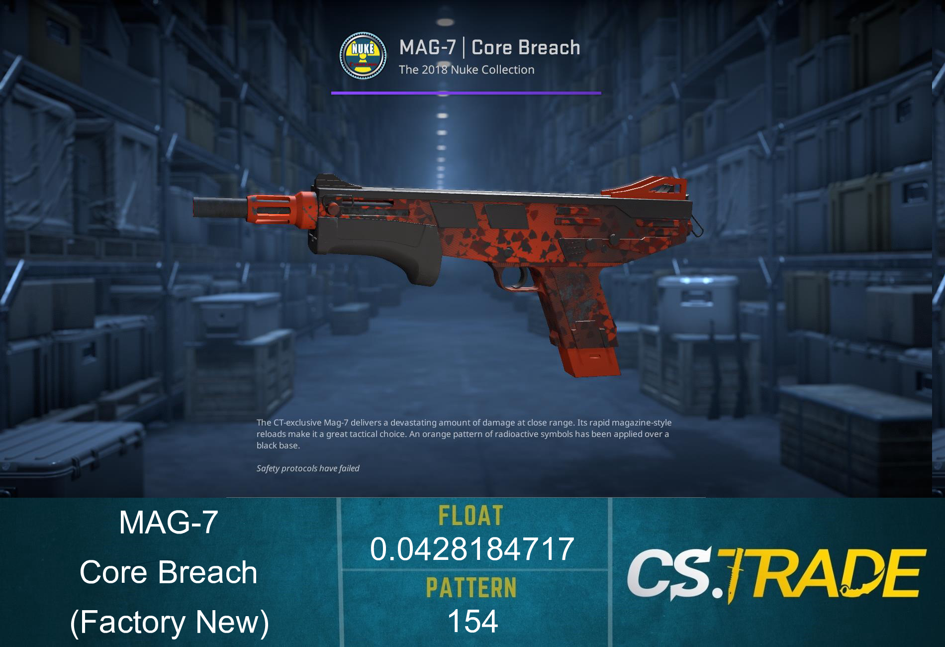 MAG-7 | Core Breach (Factory New) Screenshot