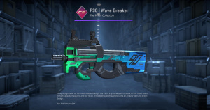 P90 | Wave Breaker (Factory New) Screenshot