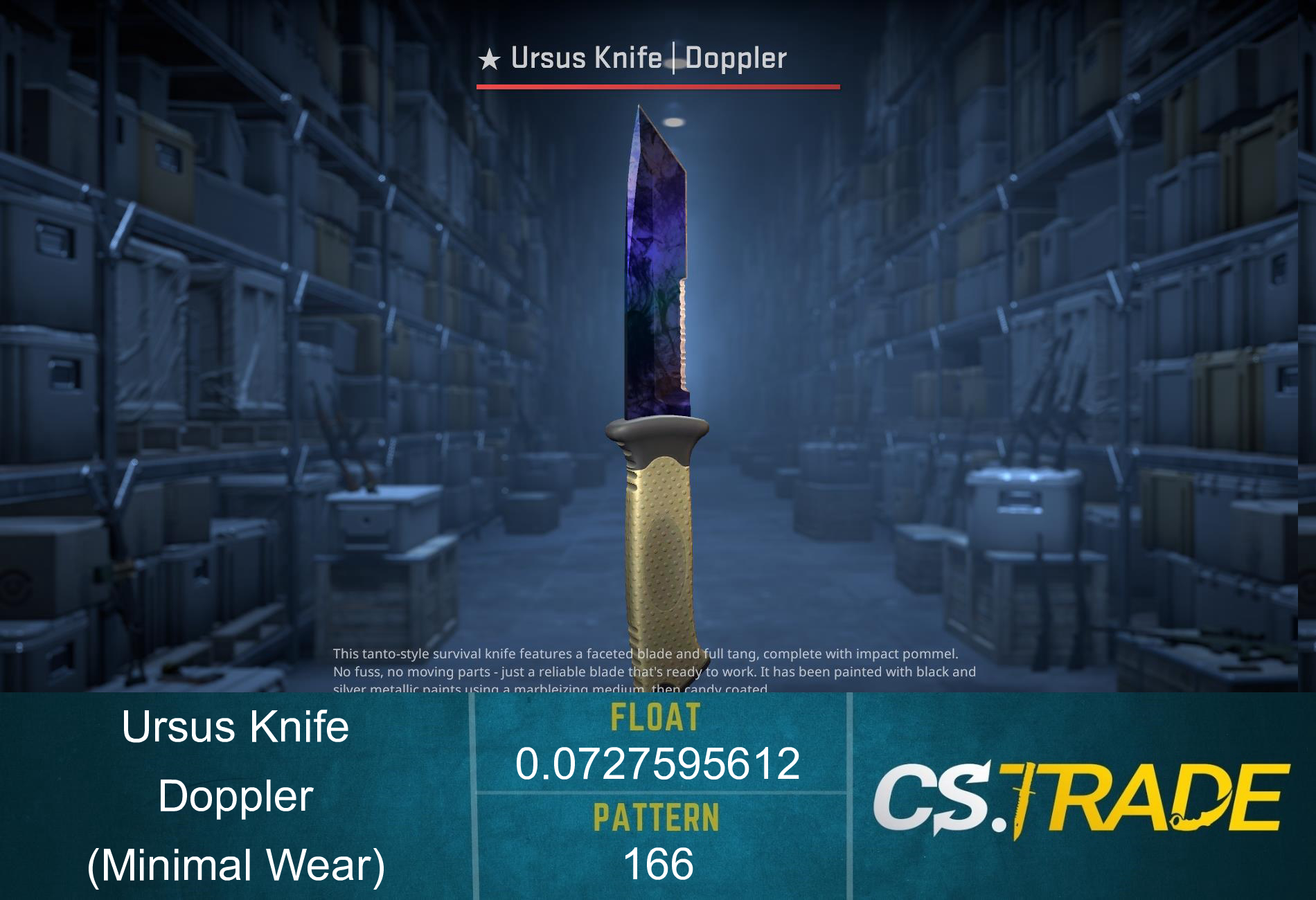 ★ Ursus Knife | Doppler (Minimal Wear) Screenshot