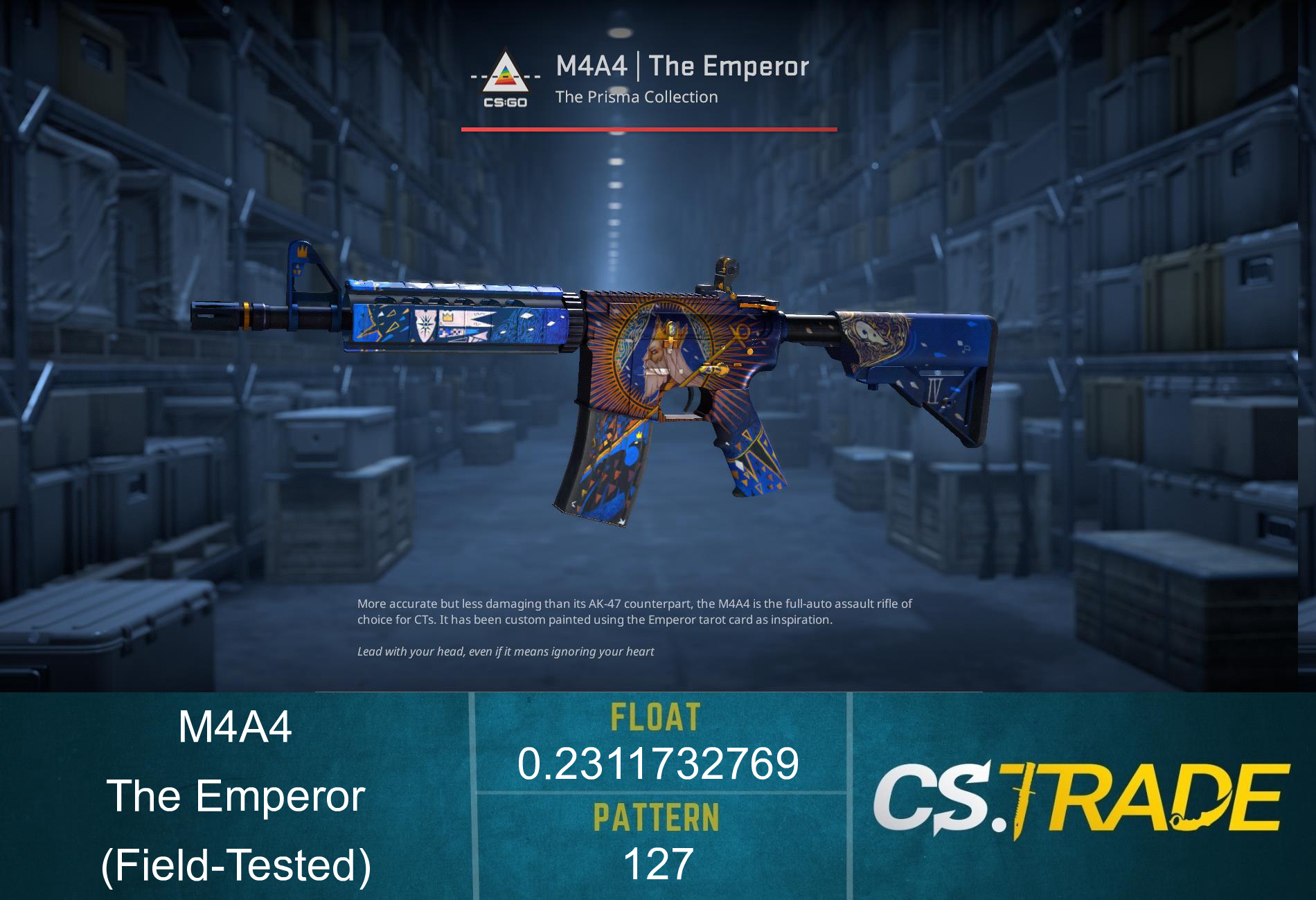 M4A4 | The Emperor (Field-Tested) Screenshot