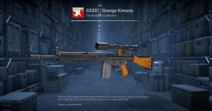 G3SG1 | Orange Kimono (Field-Tested) Screenshot