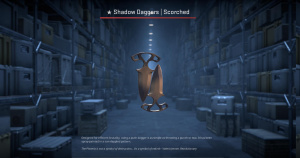 ★ Shadow Daggers | Scorched (Field-Tested) Screenshot