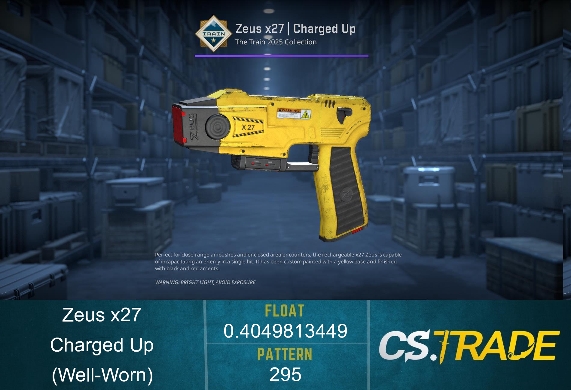 Zeus x27 | Charged Up (Well-Worn) Screenshot