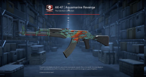 AK-47 | Aquamarine Revenge (Field-Tested) Screenshot