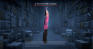 ★ Survival Knife | Doppler Phase 2 (Factory New) Screenshot