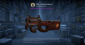 P90 | Shallow Grave (Battle-Scarred) Screenshot