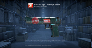 Desert Eagle | Midnight Storm (Field-Tested) Screenshot