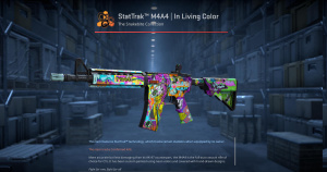 StatTrak™ M4A4 | In Living Color (Factory New) Screenshot