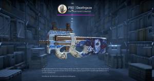 P90 | Deathgaze (Well-Worn) Screenshot