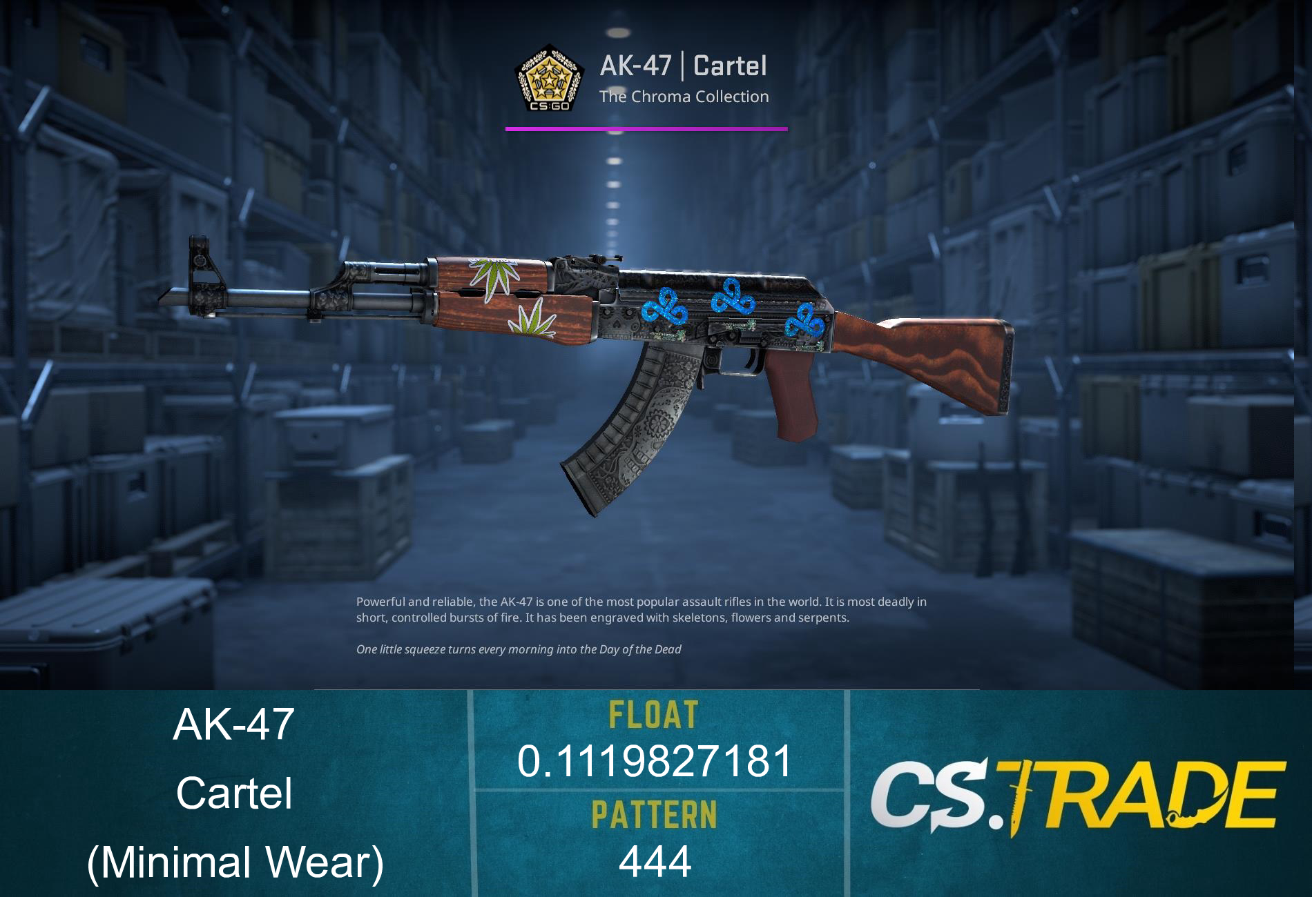 AK-47 | Cartel (Minimal Wear) Screenshot