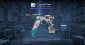 CZ75-Auto | Slalom (Minimal Wear) Screenshot