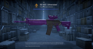 SG 553 | Ultraviolet (Field-Tested) Screenshot