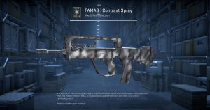 FAMAS | Contrast Spray (Field-Tested) Screenshot