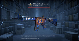 M4A4 | The Emperor (Minimal Wear) Screenshot