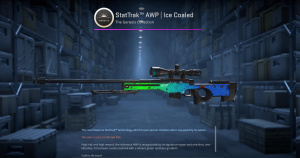 StatTrak™ AWP | Ice Coaled (Well-Worn) Screenshot