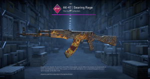 AK-47 | Searing Rage (Field-Tested) Screenshot