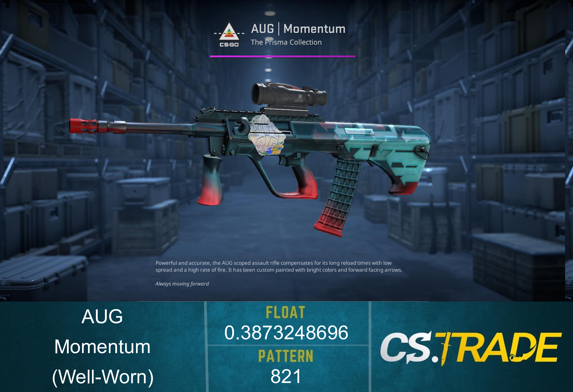 AUG | Momentum (Well-Worn) Screenshot