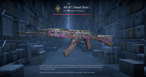 AK-47 | Head Shot (Battle-Scarred) Screenshot