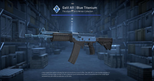 Galil AR | Blue Titanium (Factory New) Screenshot
