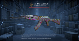 AK-47 | Head Shot (Well-Worn) Screenshot