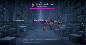 M4A1-S | Black Lotus (Field-Tested) Screenshot
