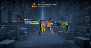 M4A4 | In Living Color (Field-Tested) Screenshot