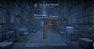 Tec-9 | Blue Titanium (Factory New) Screenshot